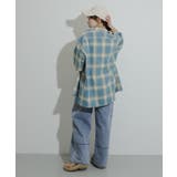 『Sサイズあり』『ユニセックス』オンブレチェックオープンカラーシャツ | SENSE OF PLACE | 詳細画像31