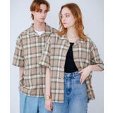 『Sサイズあり』『ユニセックス』オンブレチェックオープンカラーシャツ | SENSE OF PLACE | 詳細画像42