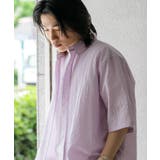 ドローコードレギュラーカラーシャツ | SENSE OF PLACE | 詳細画像24