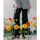 BLACK | hxcyyd × SOP セーラーフレアパンツ(UNISEX) | SENSE OF PLACE