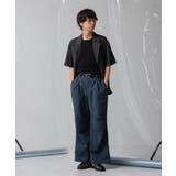 『わたべ×SOP』ナイロンフレアワイドパンツ | SENSE OF PLACE | 詳細画像17
