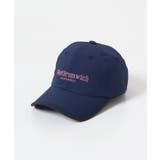 NAVY | グラフィックロゴシシュウキャップ | SENSE OF PLACE