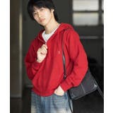 RED | カラーZIPパーカー | SENSE OF PLACE