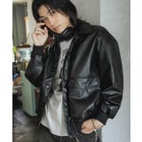 『Sサイズあり』『ユニセックス』フェイクレザーブルゾン | SENSE OF PLACE | 詳細画像13