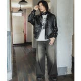 『Sサイズあり』『ユニセックス』フェイクレザーブルゾン | SENSE OF PLACE | 詳細画像18
