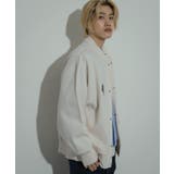 IVORY | シシュウスウェットブルゾン | SENSE OF PLACE