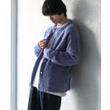 ブークレシャギークルーネックカーディガン | SENSE OF PLACE | 詳細画像25