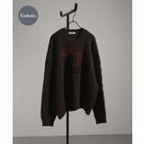 D.BROWN | 『別注』SHUHEI KOKI×SENSE OF PLACE プリントニット | SENSE OF PLACE