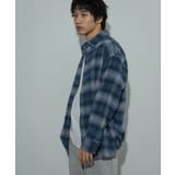 『ユニセックス』ヘビーネルオンブレーチェックシャツ | SENSE OF PLACE | 詳細画像12