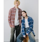 『ユニセックス』ヘビーネルオンブレーチェックシャツ | SENSE OF PLACE | 詳細画像28