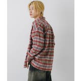 『ユニセックス』ヘビーネルオンブレーチェックシャツ | SENSE OF PLACE | 詳細画像31