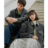 BLACK | 『ユニセックス』『セットアップ対応』ヴィンテージツイルZIPブルゾン | SENSE OF PLACE