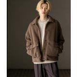 BROWN | プードルボアブルゾン | SENSE OF PLACE