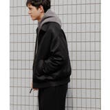『ユニセックス』ツイルスエードタッチZIPブルゾン | SENSE OF PLACE | 詳細画像50