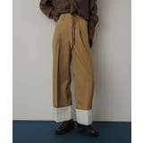 ワイドターンバックパンツ | SENSE OF PLACE | 詳細画像17