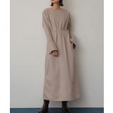 BEIGE | ウエストタックカットワンピース | SENSE OF PLACE