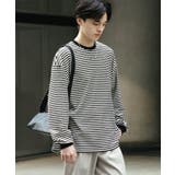 ワッフルボーダーロングTシャツ | SENSE OF PLACE | 詳細画像15