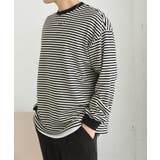 ワッフルボーダーロングTシャツ | SENSE OF PLACE | 詳細画像20