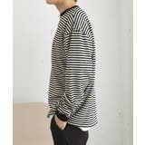 ワッフルボーダーロングTシャツ | SENSE OF PLACE | 詳細画像21
