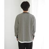 ワッフルボーダーロングTシャツ | SENSE OF PLACE | 詳細画像27