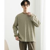 ワッフルボーダーロングTシャツ | SENSE OF PLACE | 詳細画像30