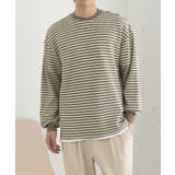 ワッフルボーダーロングTシャツ | SENSE OF PLACE | 詳細画像35