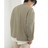 ワッフルボーダーロングTシャツ | SENSE OF PLACE | 詳細画像37