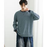 ワッフルボーダーロングTシャツ | SENSE OF PLACE | 詳細画像43