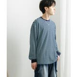 ワッフルボーダーロングTシャツ | SENSE OF PLACE | 詳細画像45