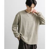 ワッフルボーダーロングTシャツ | SENSE OF PLACE | 詳細画像48