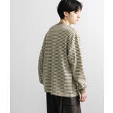 ワッフルボーダーロングTシャツ | SENSE OF PLACE | 詳細画像50