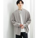 『ユニセックス』アムンゼンバンドカラーシャツ | SENSE OF PLACE | 詳細画像11