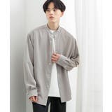 『ユニセックス』アムンゼンバンドカラーシャツ | SENSE OF PLACE | 詳細画像14
