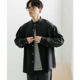 『ユニセックス』アムンゼンバンドカラーシャツ | SENSE OF PLACE | 詳細画像19