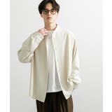 『ユニセックス』アムンゼンバンドカラーシャツ | SENSE OF PLACE | 詳細画像24