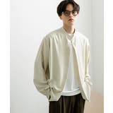 『ユニセックス』アムンゼンバンドカラーシャツ | SENSE OF PLACE | 詳細画像28