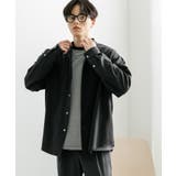 CHARCOAL | 『ユニセックス』アムンゼンバンドカラーシャツ | SENSE OF PLACE