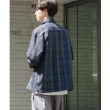 オンブレチェックルーズシャツ | SENSE OF PLACE | 詳細画像37