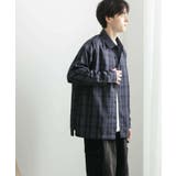 オンブレチェックルーズシャツ | SENSE OF PLACE | 詳細画像40