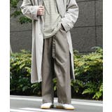 BEIGE | アソートベルテッドストレートパンツ | SENSE OF PLACE