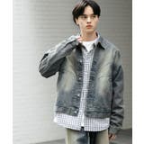 『ユニセックス』『セットアップ対応』ヴィンテージライクデニムブルゾン | SENSE OF PLACE | 詳細画像39