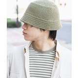 KHAKI | ニットバケットハット | SENSE OF PLACE