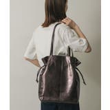 CHARCOAL | メタリックトートバッグ | SENSE OF PLACE