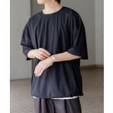 4WAYストレッチプルオーバーショートスリーブTシャツ | SENSE OF PLACE | 詳細画像17