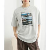 GRAY | Cityscape photo Short-Sleeve T-shirts | SENSE OF PLACE