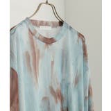 BLU MARBLE | アソートシアーロングTシャツ | SENSE OF PLACE