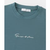 『ユニセックス』シシュウポンチショートスリーブTシャツ | SENSE OF PLACE | 詳細画像13