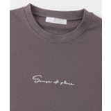 『ユニセックス』シシュウポンチショートスリーブTシャツ | SENSE OF PLACE | 詳細画像9