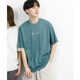 GRN×WHT | 『ユニセックス』シシュウポンチショートスリーブTシャツ | SENSE OF PLACE