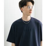 D.NVY×BLK | 『ユニセックス』シシュウポンチショートスリーブTシャツ | SENSE OF PLACE